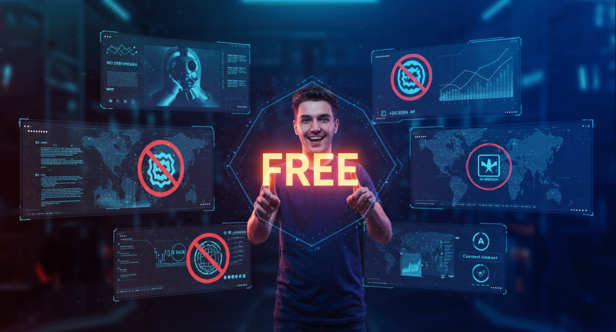 AI video generator interface, contoh hasil video AI, tutorial pendaftaran