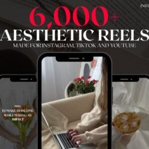 6,000+ Aesthetic Reels (PLR & MRR) – Instagram, TikTok & YouTube