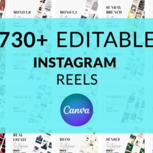730+ Editable Instagram Reels Templates – For Canva